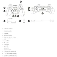 Hyperx clutch - wireless gaming controller - mobile pc controller Hp - 1