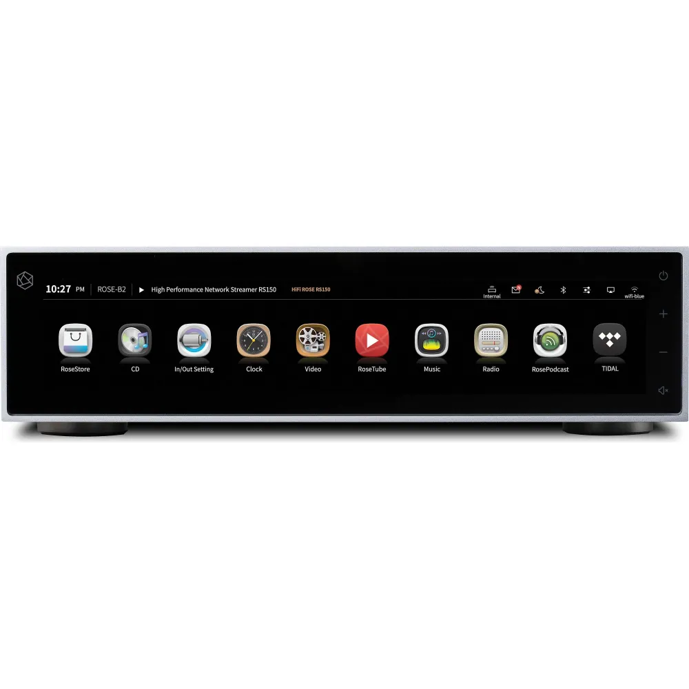 Streamer cu dac si preamplificator rose rs150b silver Rose - 1