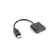 Adaptor displayport tata la hdmi mama 10cm ad-0009-bk lanberg Lanberg - 1