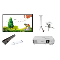 Pachet interactiv ib106rs + proiector eb-w06 + suport + wifi + ipentray Evoboard - 1