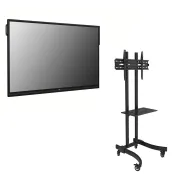 Pachet interactiv cu display lg 55 si stand mobil blackmount diagoanle 30-63 max.40 kg Lg - 1