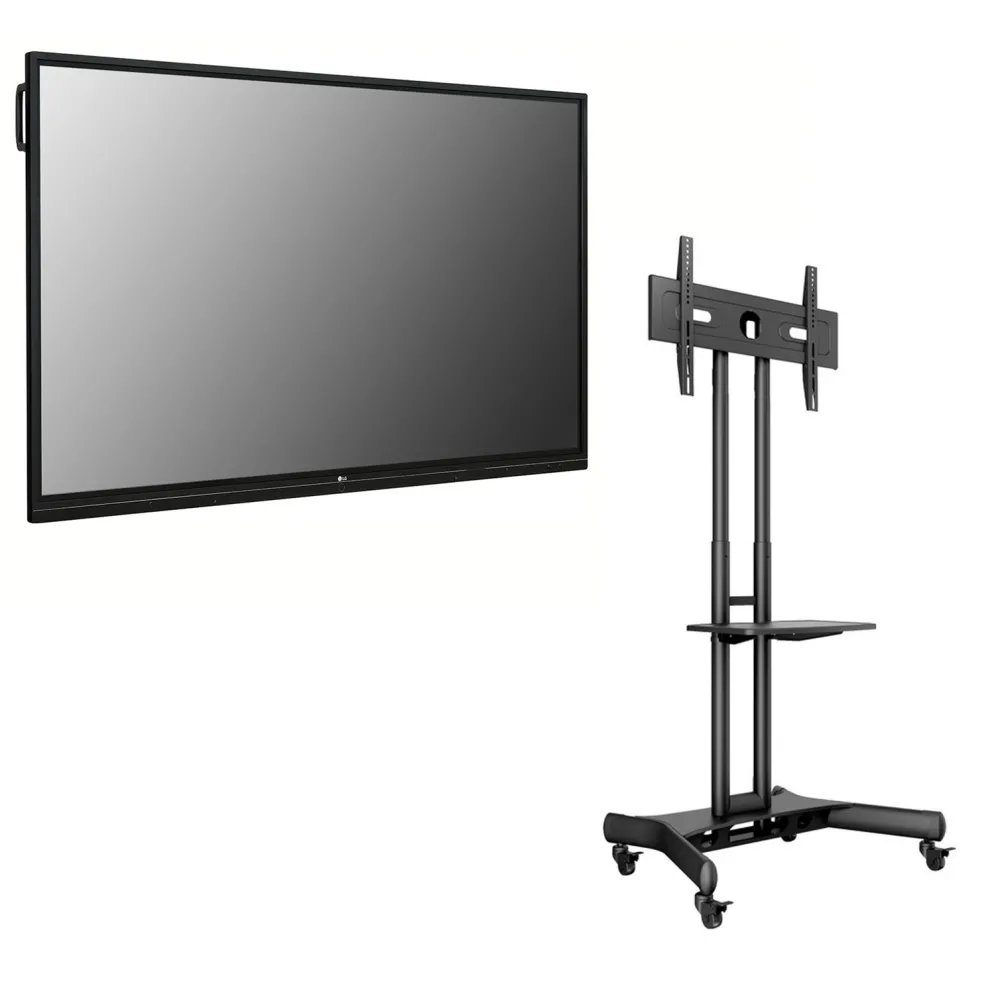 Pachet interactiv cu display lg 65  si suport tv multibrackets 32- 65 max. 50 kg Lg - 1