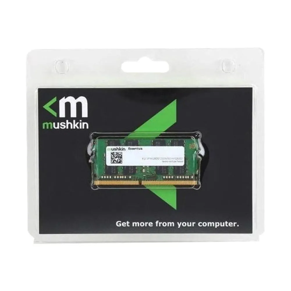 Mushkin Essentials - DDR4 - module - 32 GB - SO-DIMM 260-pin - 3200 MHz / PC4-25600 - unbuffered Mushkin - 1