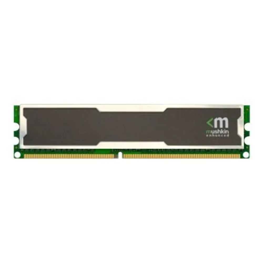 Mushkin Silverline - DDR - module - 1 GB - DIMM 184-pin - 400 MHz / PC3200 - unbuffered Mushkin - 1