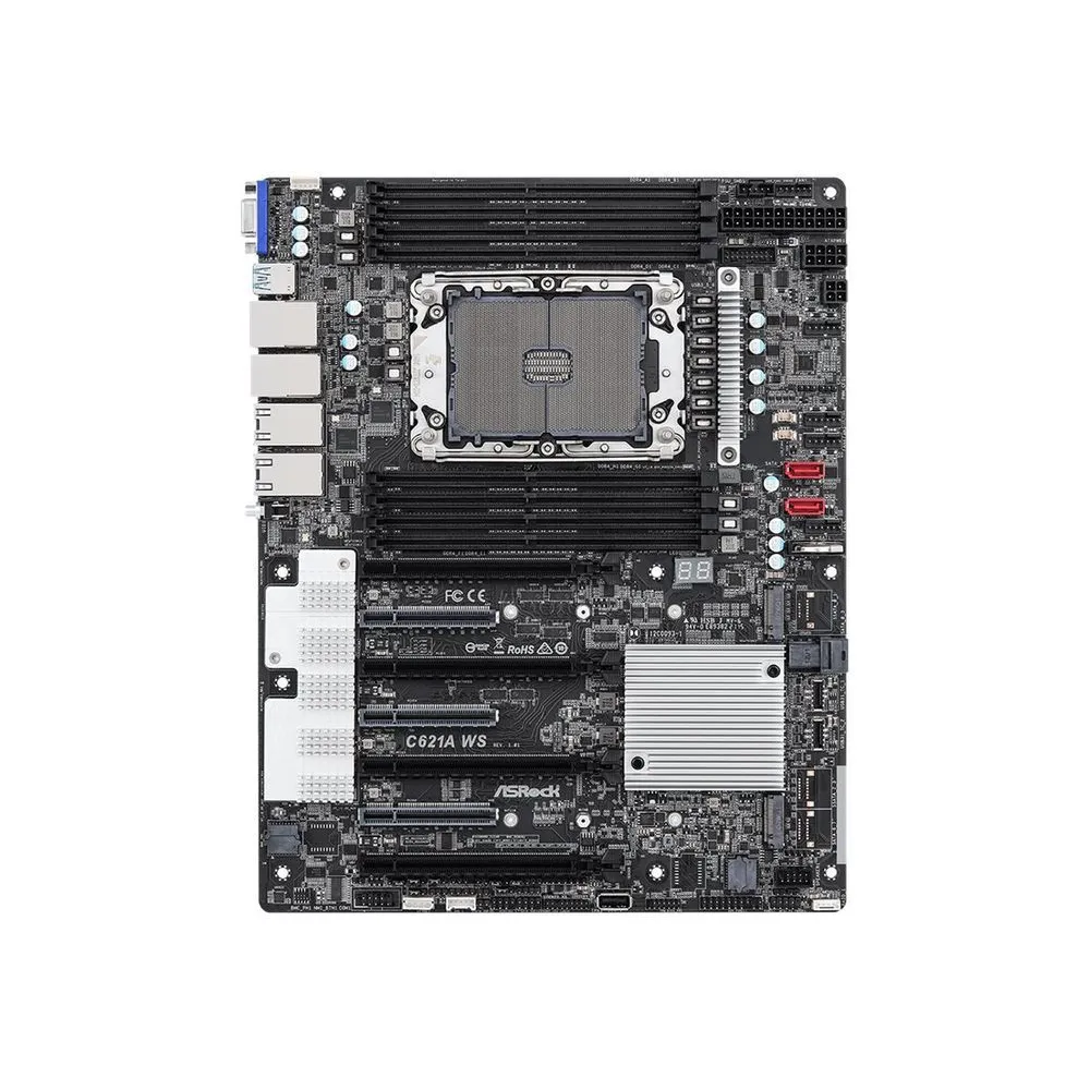 Placa de baza ASRock C621A WS - ATX - Socket P+ - C621A Asrock - 1