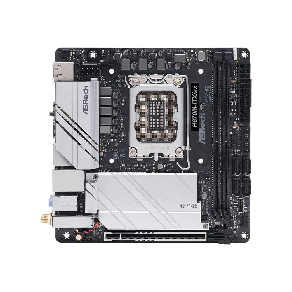 Placa de baza ASRock H670M-ITX/ax Asrock - 1