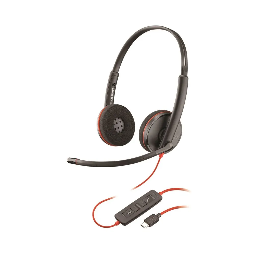 Casti plntr blackwirec3220 usb-c 209749-201 (include tv 0.8lei) Poly - 1