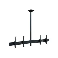 HAGOR comPROnents series - mounting kit - side-by-side - for 2 flat panels - black Hagor - 1