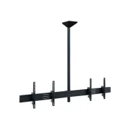HAGOR comPROnents series - mounting kit - side-by-side - for 2 flat panels - black Hagor - 1