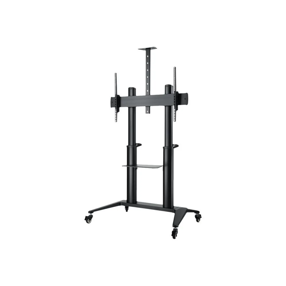 HAGOR BrackIT Stand HD XXL - cart - for flat panel / AV System / camera - black Hagor - 1