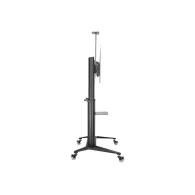 HAGOR BrackIT Stand HD XXL - cart - for flat panel / AV System / camera - black Hagor - 1