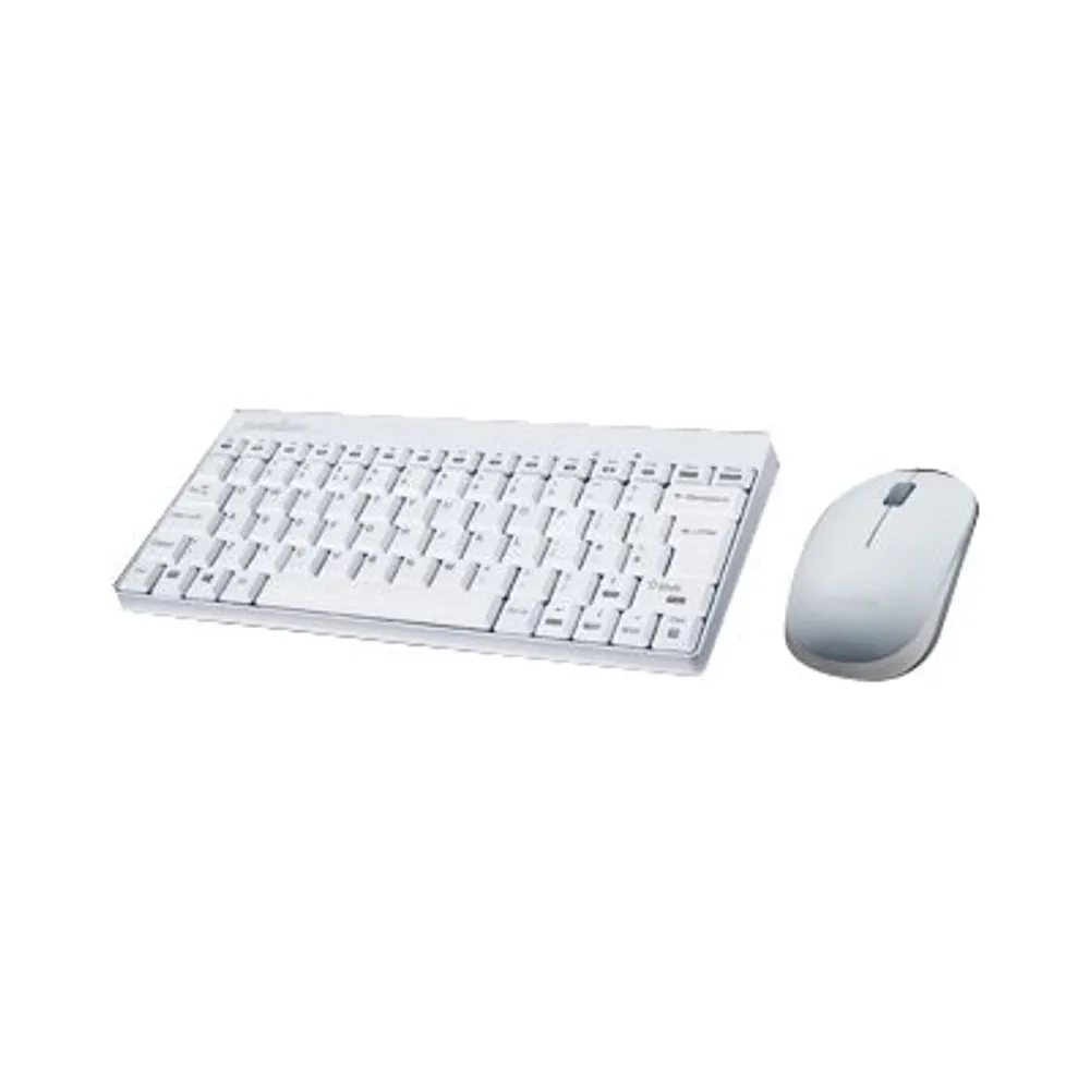 Perixx PERIDUO-712WDE Keyboard and Mouse Set - White Perixx - 1