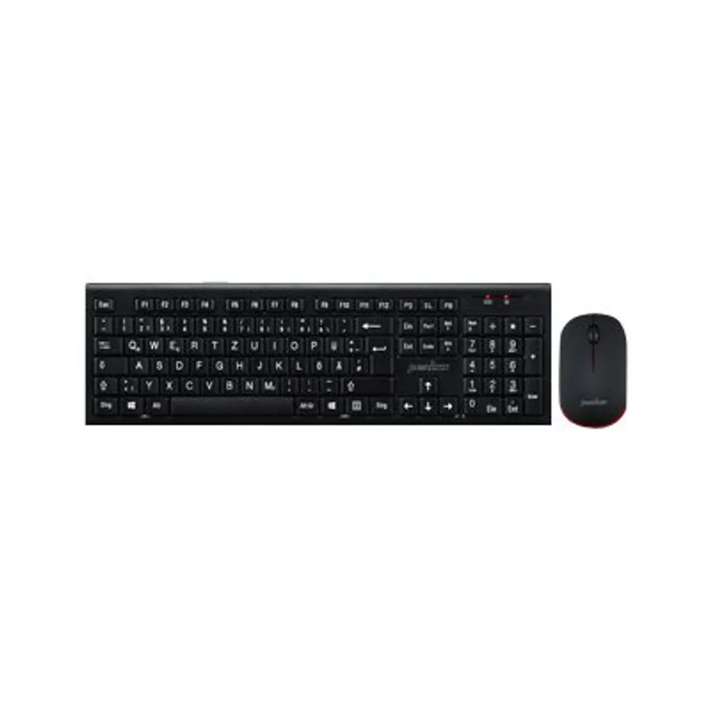 Perixx PERIDUO-711 Keyboard and Mouse Set - Black Perixx - 1