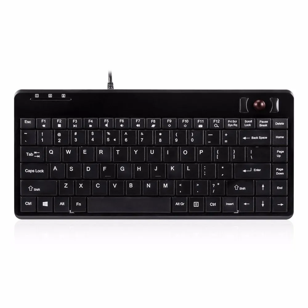 Perixx Keyboard PERIBOARD-505H+ - US Layout - Black Perixx - 1
