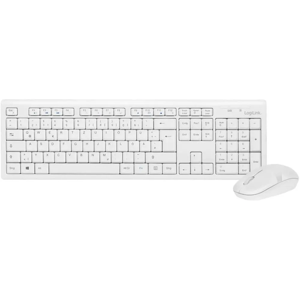 LogiLink Keyboard and mouse set ID0104W - White Logilink - 1