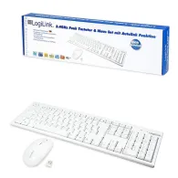 LogiLink Keyboard and mouse set ID0104W - White Logilink - 1