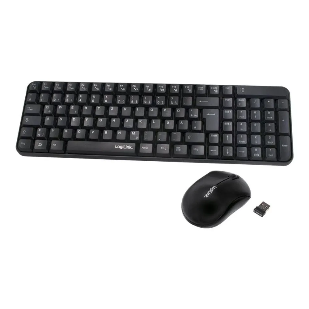 LogiLink Keyboard and Mouse Set ID0119 - Black Logilink - 1