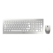 CHERRY DW 8000 tastaturi Mouse inclus RF fără fir QWERTZ Germană Argint, Alb Cherry - 1