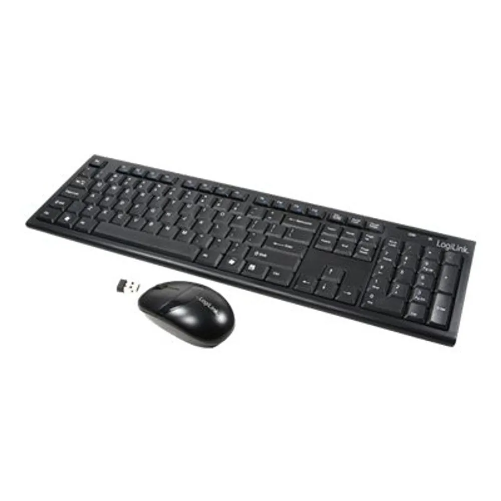 LogiLink Keyboard and mouse set ID0104 - Black Logilink - 1