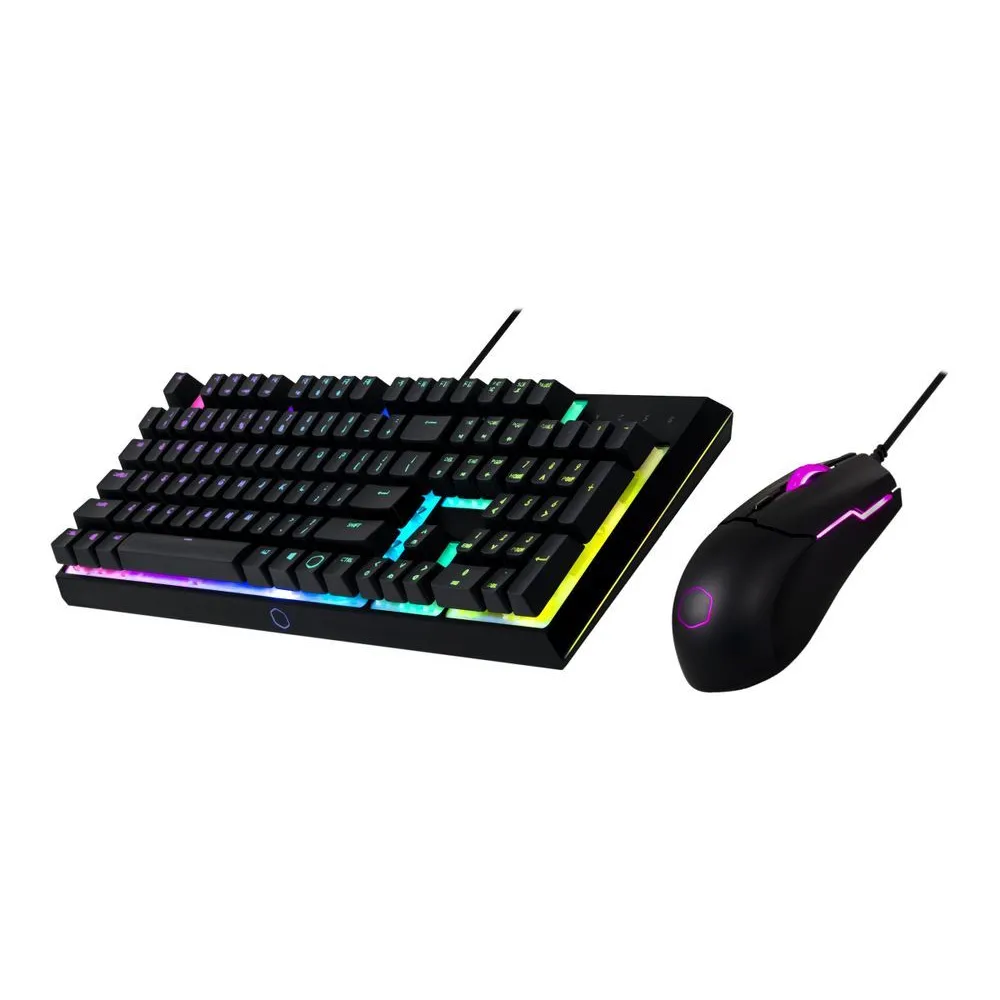 Cooler Master MS Series MS110 - keyboard and mouse set - German - black Cooler master - 1