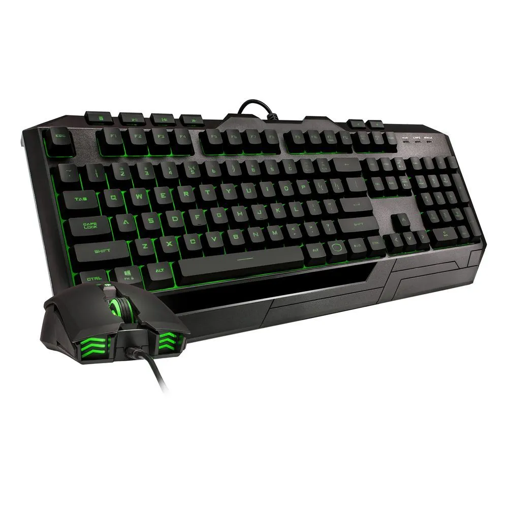 Cooler Master Devastator 3 Plus - keyboard and mouse set - German - black Cooler master - 1