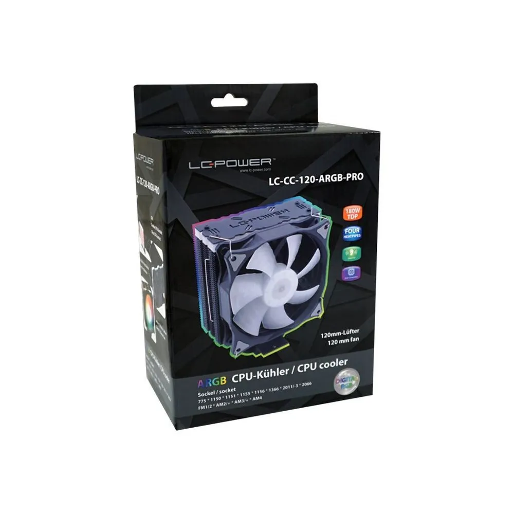 LC Power LC-CC-120-ARGB-PRO processor cooler Lc-power - 1