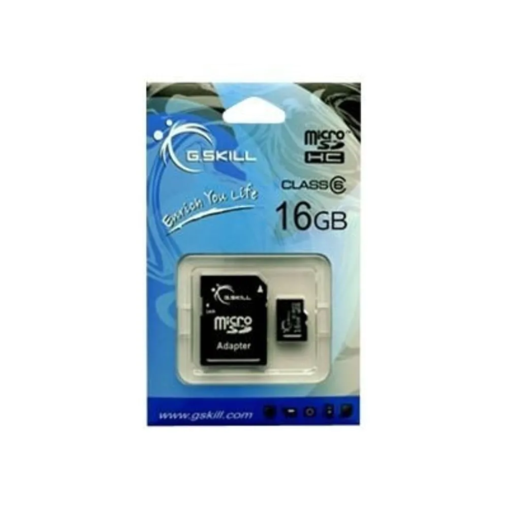 G.Skill - flash memory card - 16 GB - microSDHC G.skill - 1