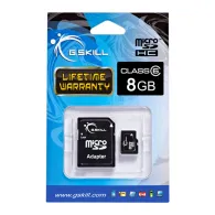 Card GSkill  MicroSD 8GB C6 1Adp G.skill - 1