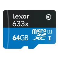 Lexar High Performance - flash memory card - 64 GB - microSDXC UHS-I Lexar - 1