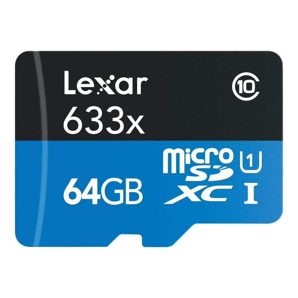 Lexar High Performance - flash memory card - 64 GB - microSDXC UHS-I Lexar - 1