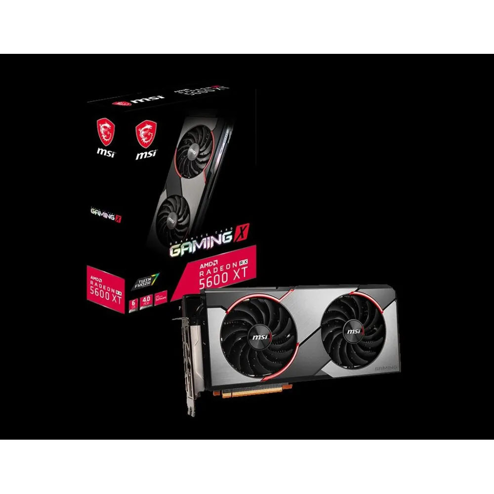 Placa video msi radeon rx 5600 xt gaming x  model Msi - 1