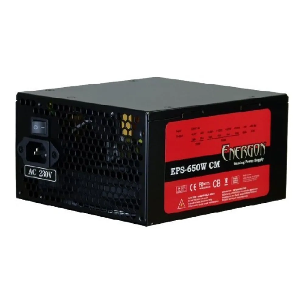 Inter-Tech power supply Energon EPS-650W CM - 650 W Inter-tech - 1