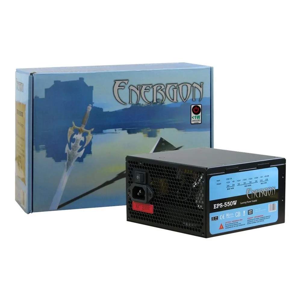 Inter-Tech Energon EPS-550W - power supply - 550 Watt Inter-tech - 1