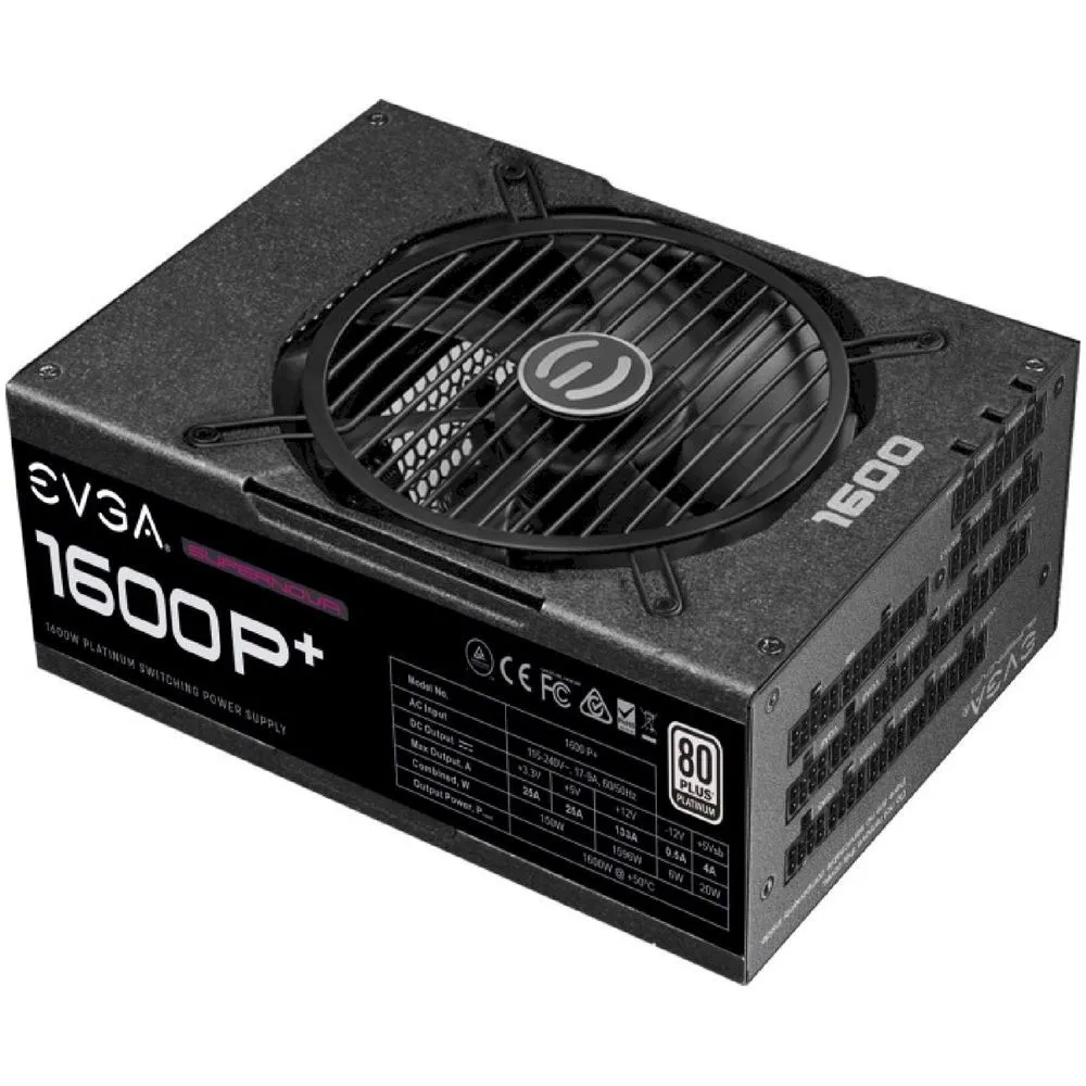 PSU EVGA SuperNOVA 1600 P+ Fully Modular Evga - 1
