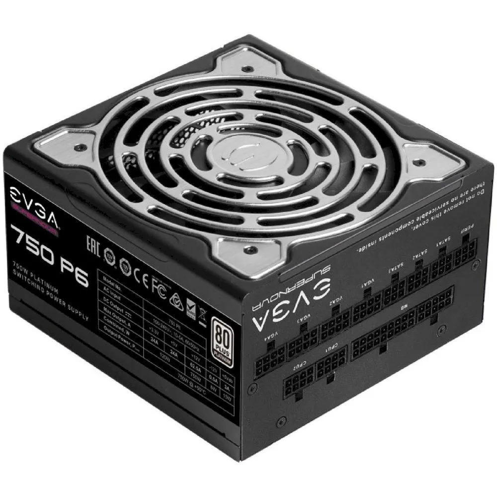PSU EVGA SuperNOVA 750 P6 Fully Modular Evga - 1