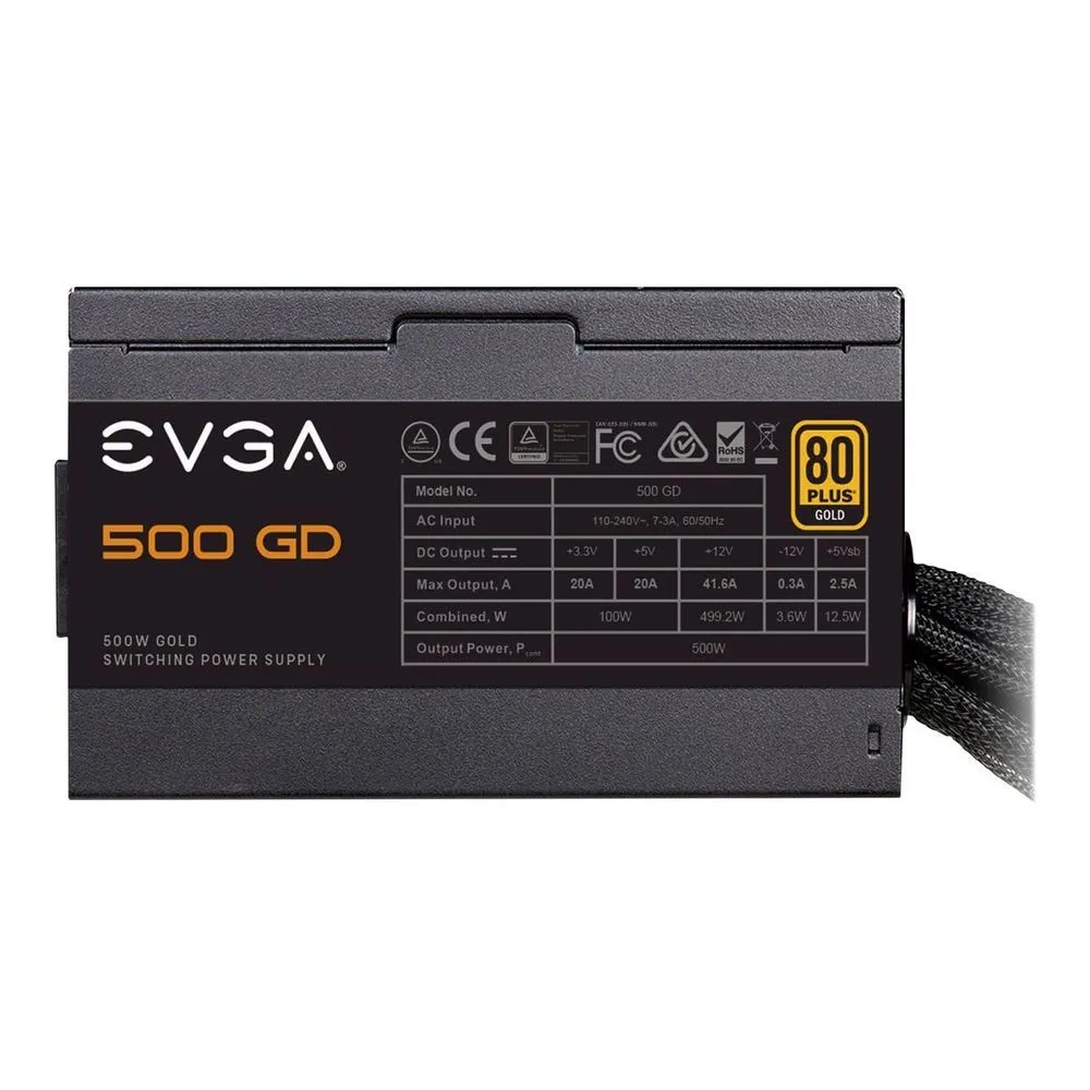 EVGA 500 GD - power supply - 500 Watt Evga - 1