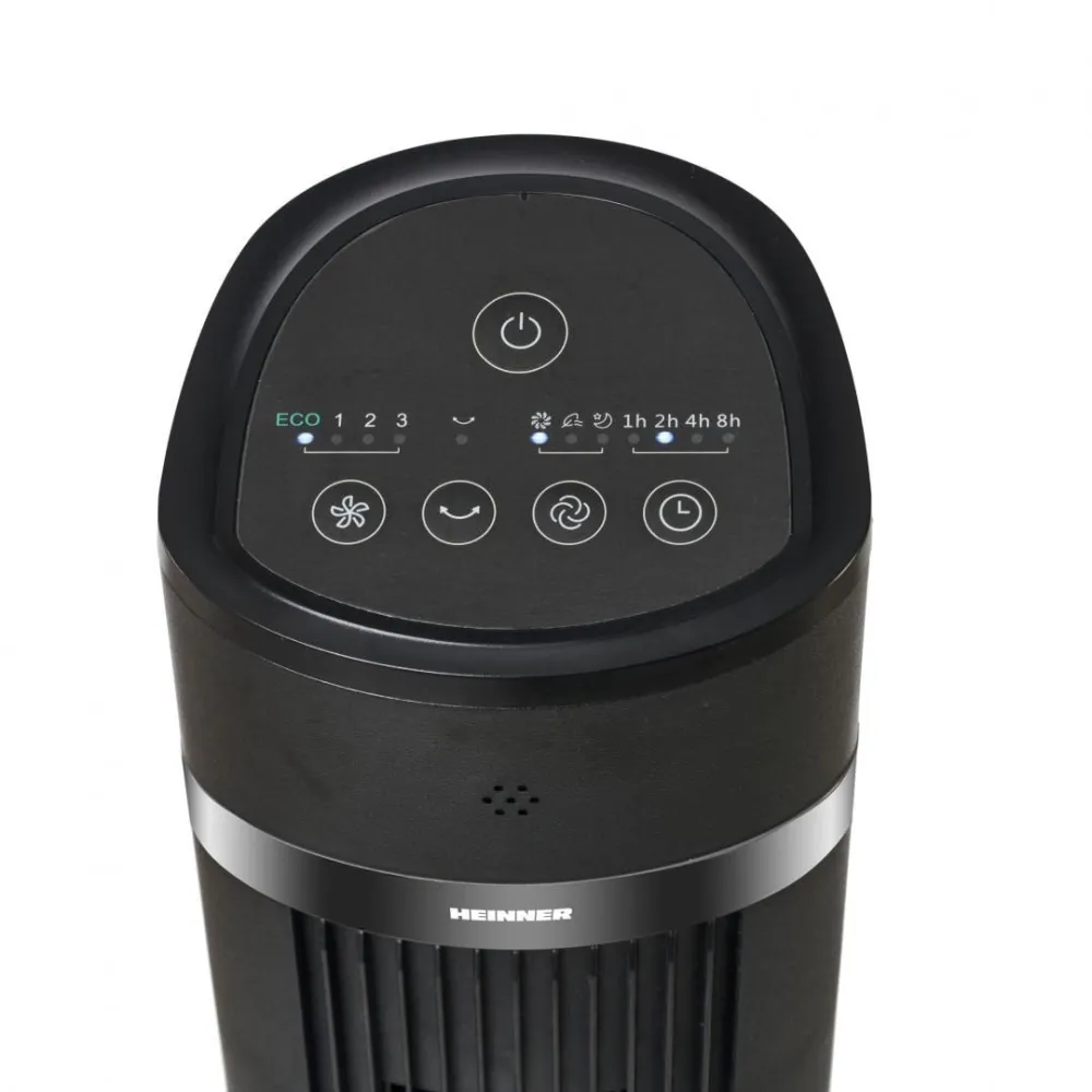 Ventilator turn digital control digital 3 viteze + eco temporizator Heinner - 1
