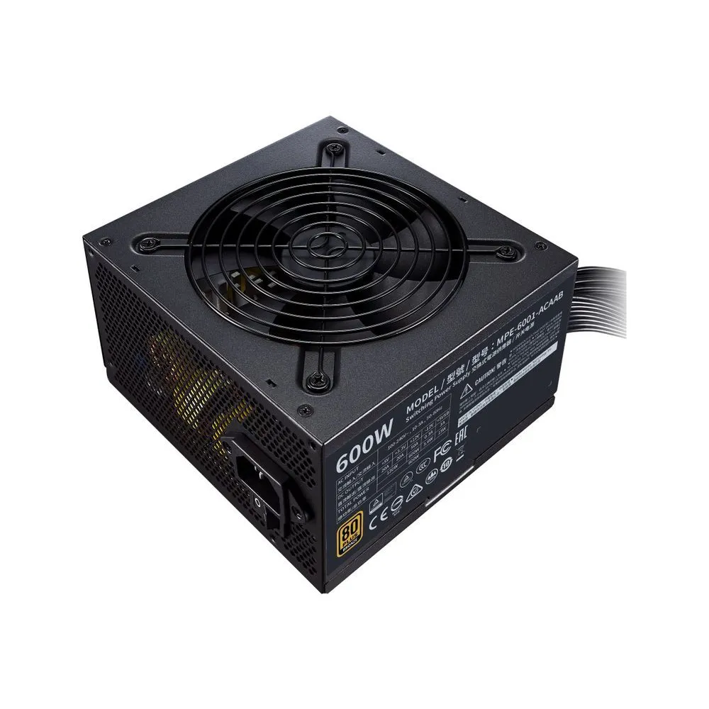 Cooler Master MWE Bronze V2 600 - power supply - 600 Watt Cooler master - 1