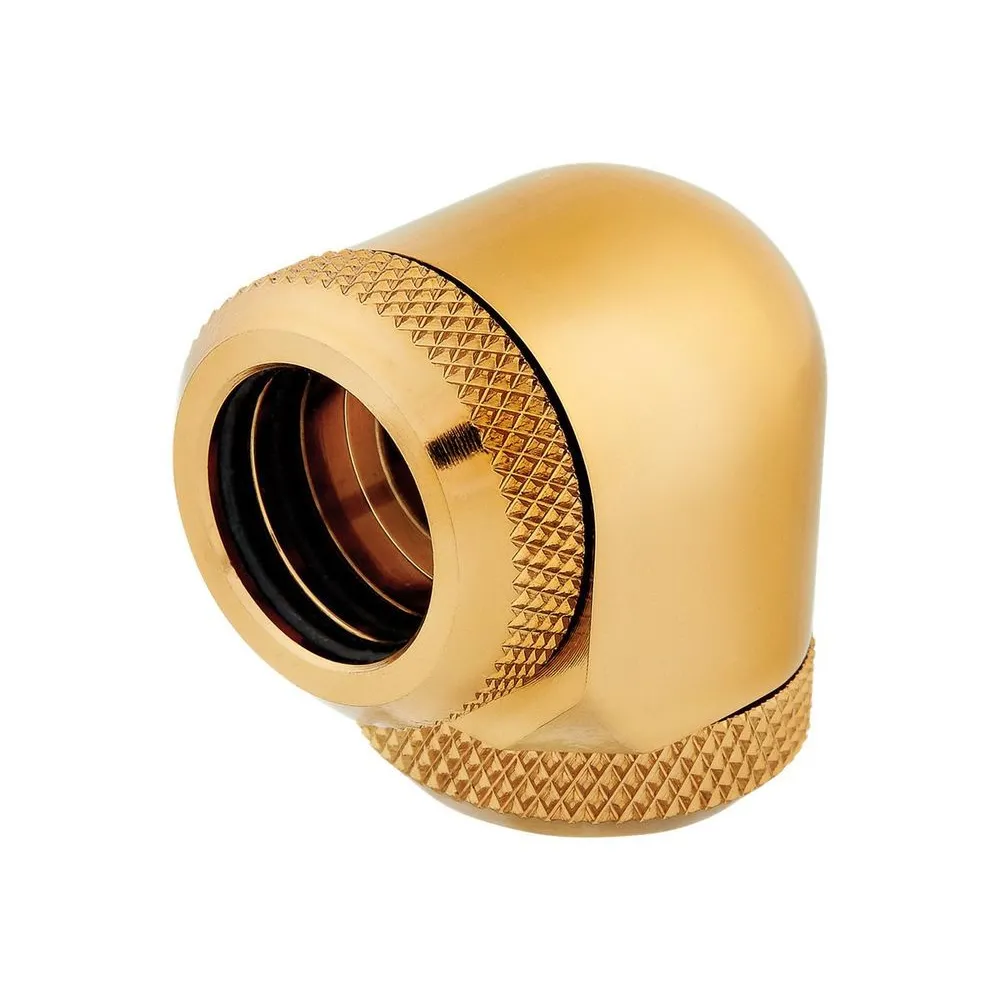 CORSAIR Hydro X Series XF Hardline 90° 14mm OD - liquid cooling system angled fitting Corsair - 1