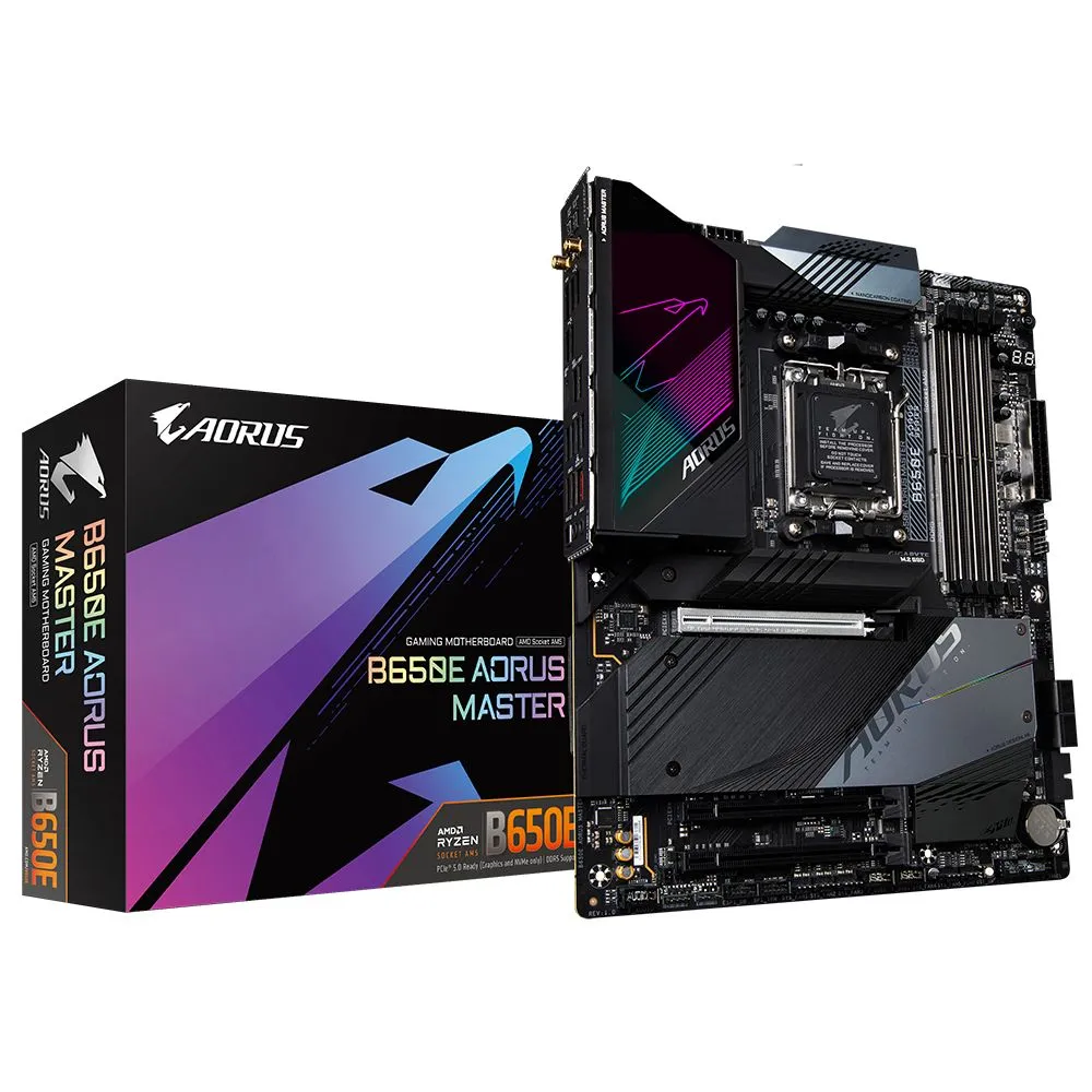 Placa de baza Gigabyte B650E AORUS MASTER, AMD B650E, Socket AM5, ATX Gigabyte - 1