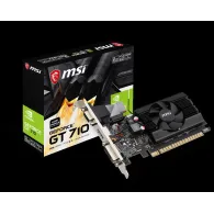 Placa video msi nvidia gt 710 2gd3 lp  specifications graphics Msi - 1