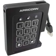 Apricorn Aegis Padlock SSD - solid state drive - 4 TB - USB 3.2 Gen 1 - TAA Compliant Apricorn - 1