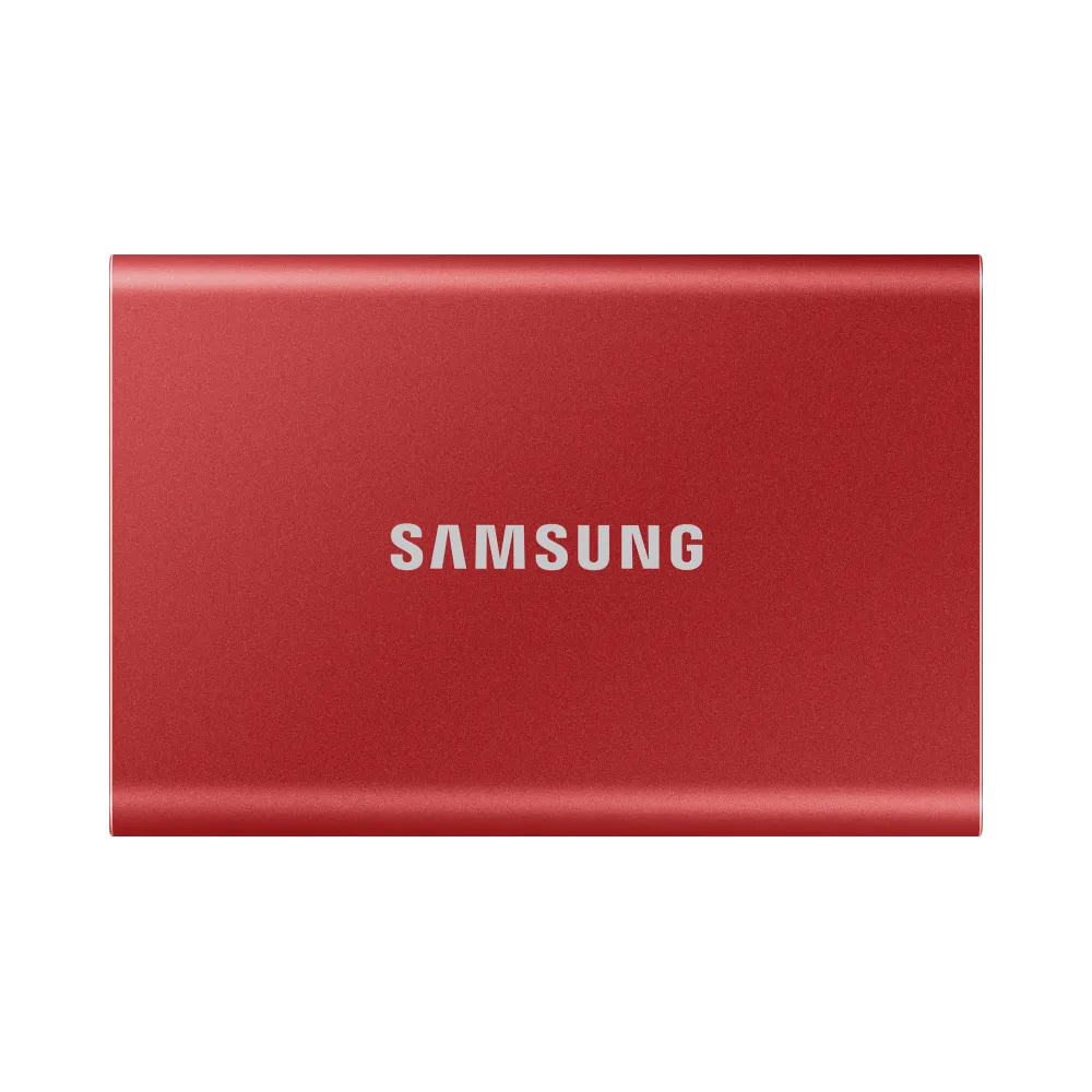 Samsung Portable SSD T7 1000 Giga Bites Roşu Samsung - 1