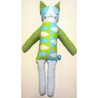 Jucarie textila print doll 36 cm ug-af02 U-grow - 1