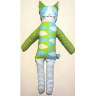 Jucarie textila print doll 36 cm ug-af02 U-grow - 1