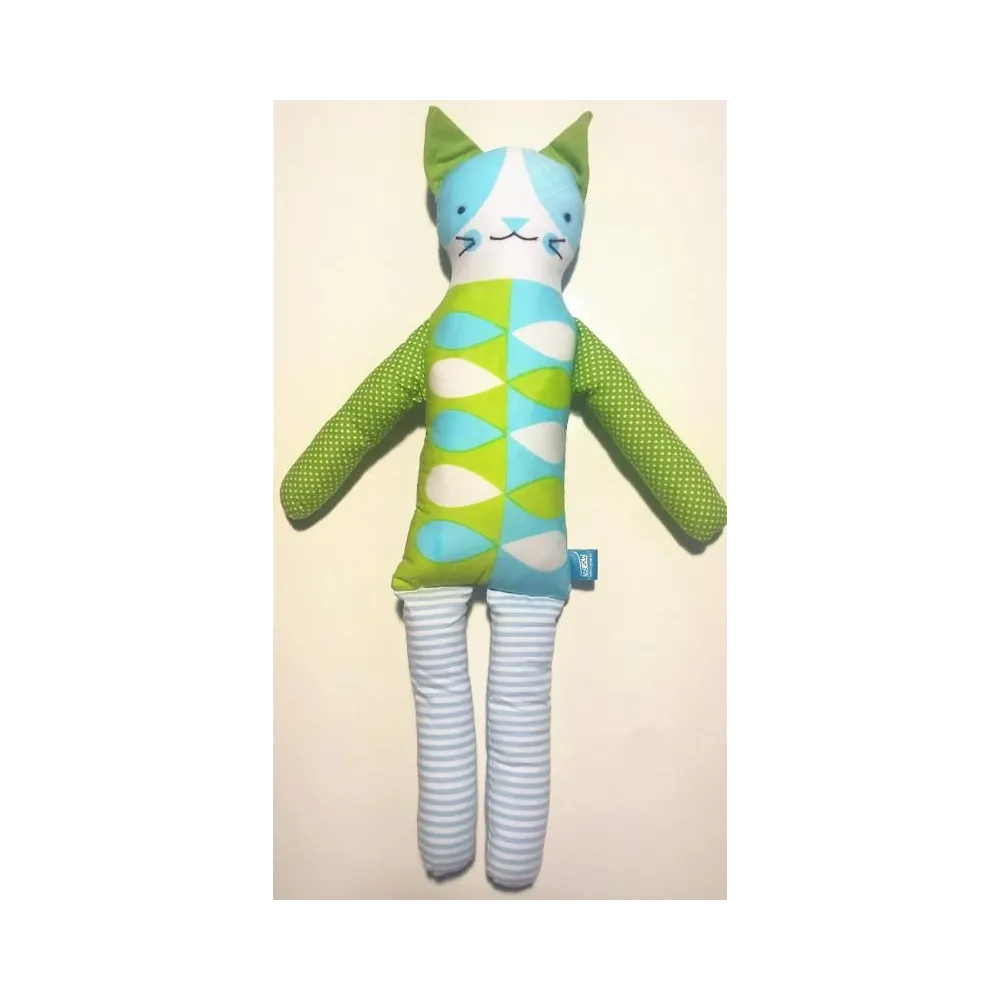 Jucarie textila print doll 36 cm ug-af02 U-grow - 1