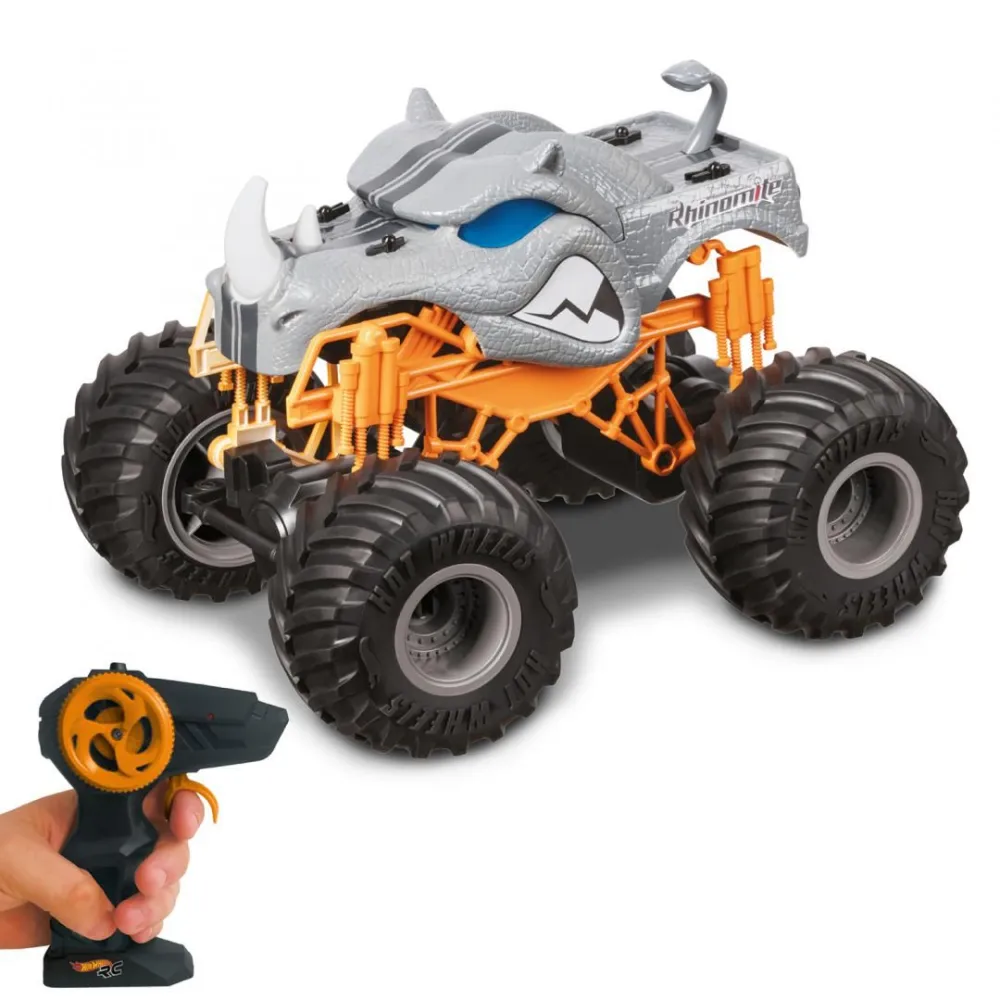 Masinuta cu telec. hw. monster trucks 11 Mondo - 1