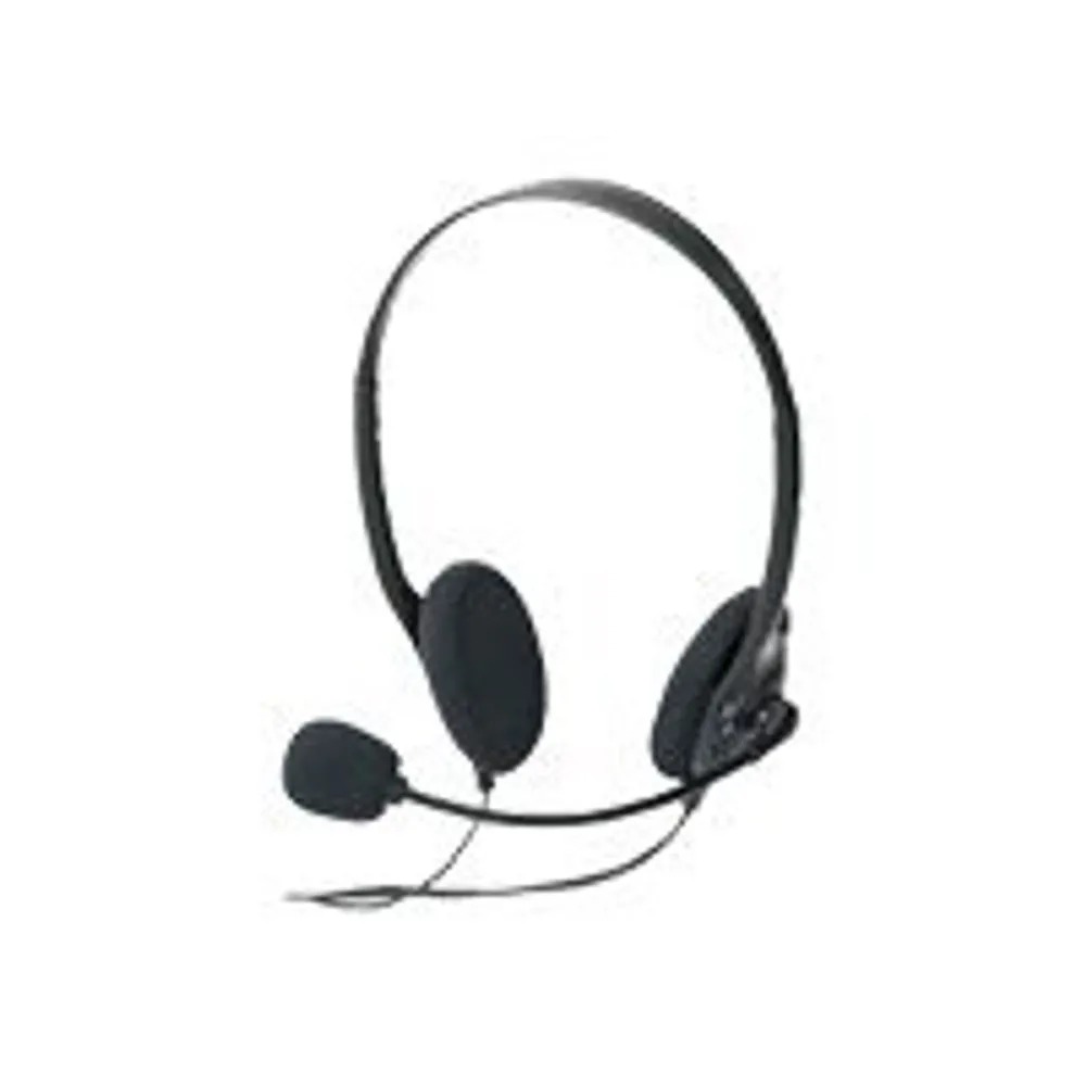 Ednet Headset With Volume Control - headset Assmann - 1