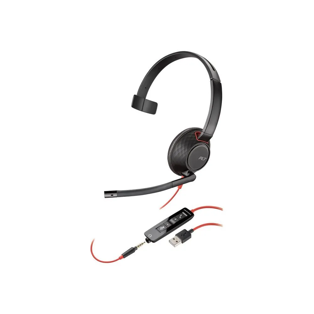 Poly Blackwire C5210 USB-A - Bulk - headset Poly - 1