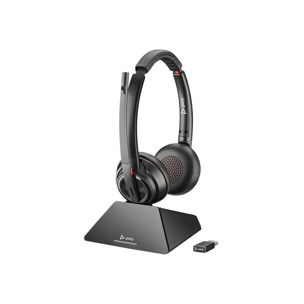 Poly Savi 8220 Microsoft - wireless headset system Poly - 1